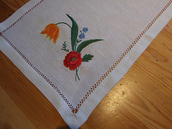 Салфетка сервировочная(ланчмат). Текстиль, ковры - ручной работы. Фото 3