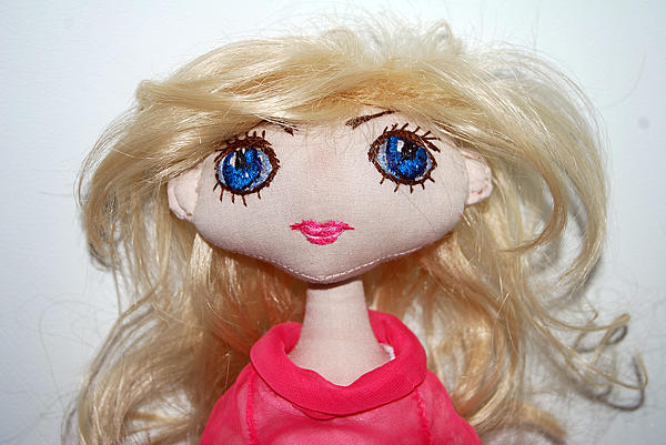 коллекционная кукла Ляля. Коллекционные куклы - ручной работы. Фото 2