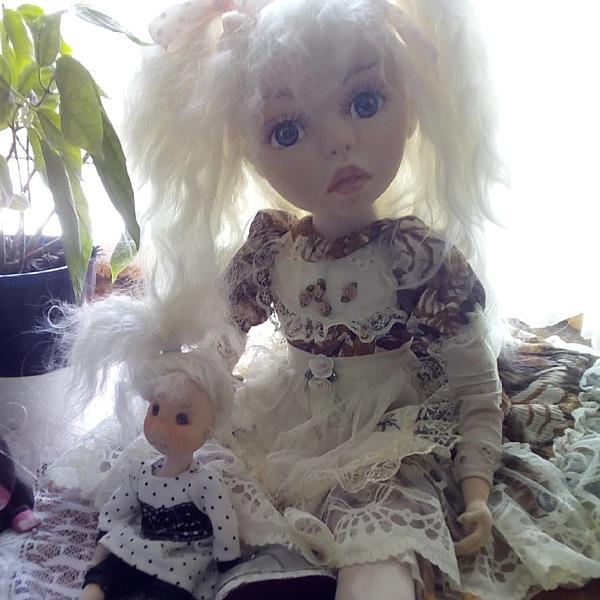 Интерьерная кукла ручной работы. Коллекционные куклы - ручной работы. Фото 3