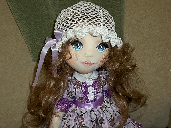 Текстильная интерьерная кукла. Фото 3