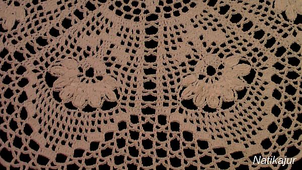 Салфетка "Подснежников нежнейшие цветы". Текстиль, ковры - ручной работы. Фото 4