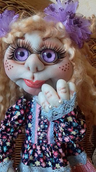 Вероника. Авторская коллекционная кукла. Коллекционные куклы - ручной работы. Фото 7