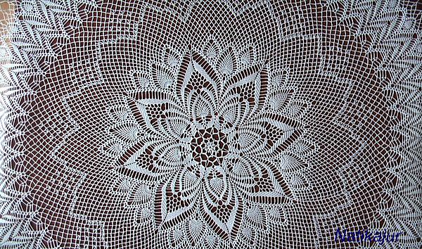 Скатерть "Изысканная". Текстиль, ковры - ручной работы. Фото 3