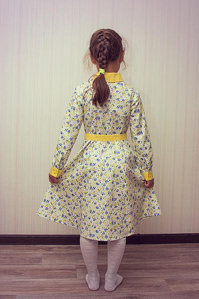 Платье "Романтика". Одежда для девочек - ручной работы. Фото 3