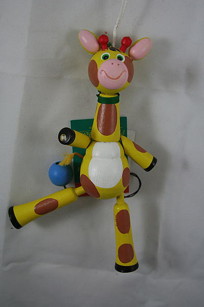 Игрушка - марионетка "Жираф". Игрушки животные - ручной работы. Фото 2