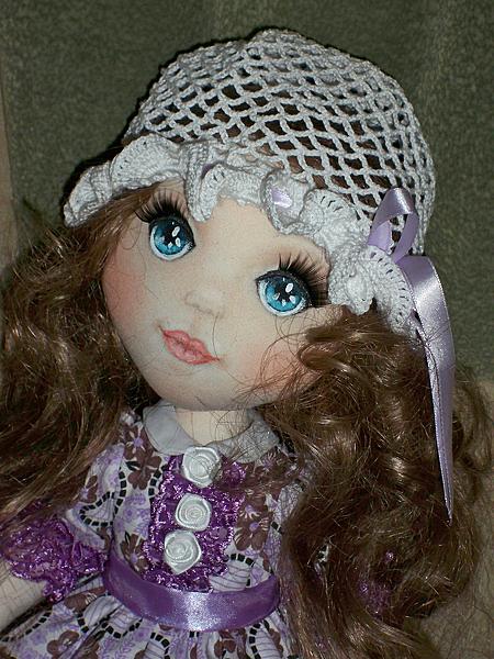 Текстильная интерьерная кукла. Фото 4