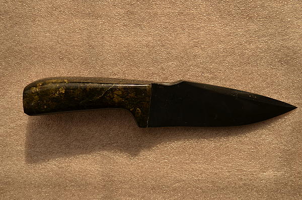 Эксклюзиный нож из нефрита. Оружие - ручной работы. Фото 3