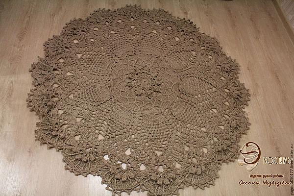 Ковер из джута Гранд. Текстиль, ковры - ручной работы. Фото 2