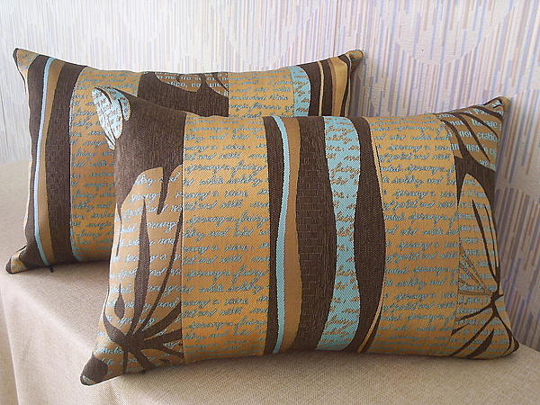 Декоративные подушки "Красиво вдвойне". Текстиль, ковры - ручной работы. Фото 4
