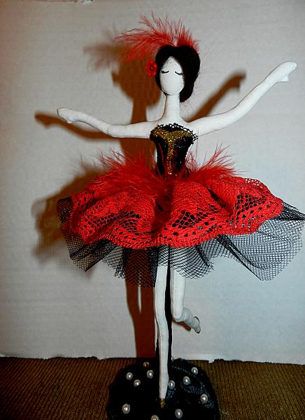 Балерина. Коллекционные куклы - ручной работы. Фото 2
