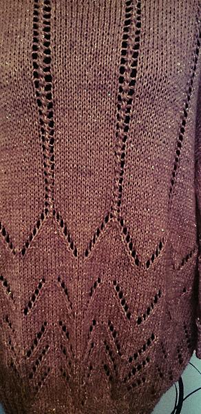 Вязаный свитер- туникс. Кофты и свитера - ручной работы. Фото 6
