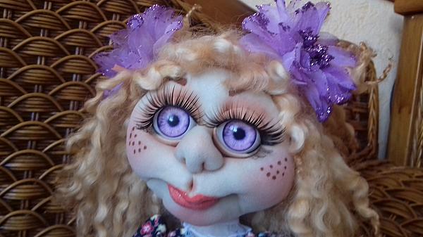Вероника. Авторская коллекционная кукла. Коллекционные куклы - ручной работы. Фото 2