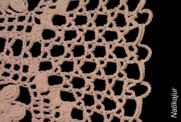 Салфетка "Подснежников нежнейшие цветы". Текстиль, ковры - ручной работы. Фото 5