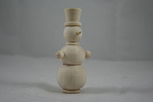 Игрушка-пирамидка "Снеговик". Развивающие игрушки - ручной работы.