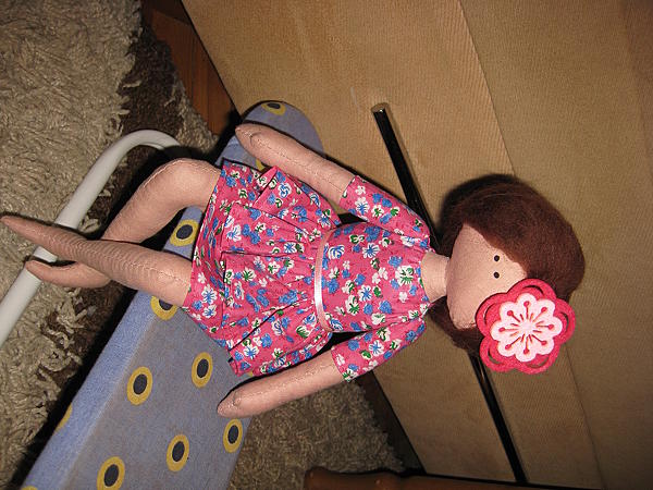 кукла Катюша. Куклы тыквоголовки - ручной работы. Фото 2