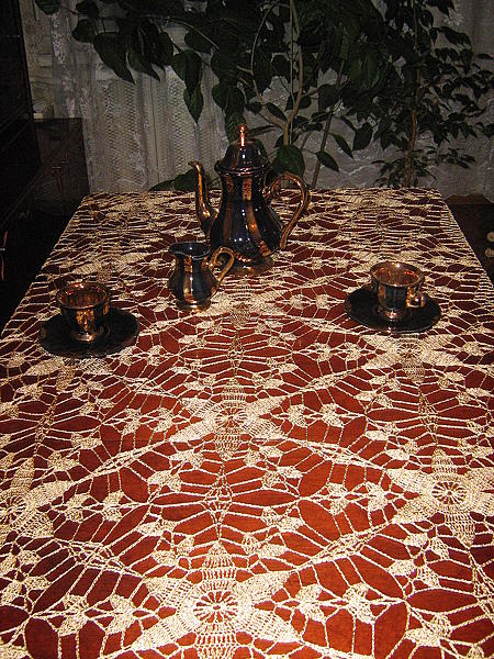 Ажур для дома. Текстиль, ковры - ручной работы. Фото 14