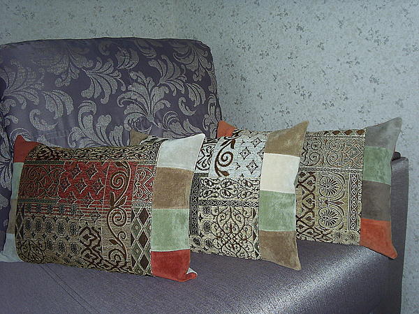 Дизайнерские декоративные подушки. Текстиль, ковры - ручной работы.