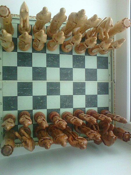 шахматы резные. Фото 4