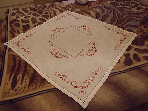 катерть праздничная. Текстиль, ковры - ручной работы. Фото 2