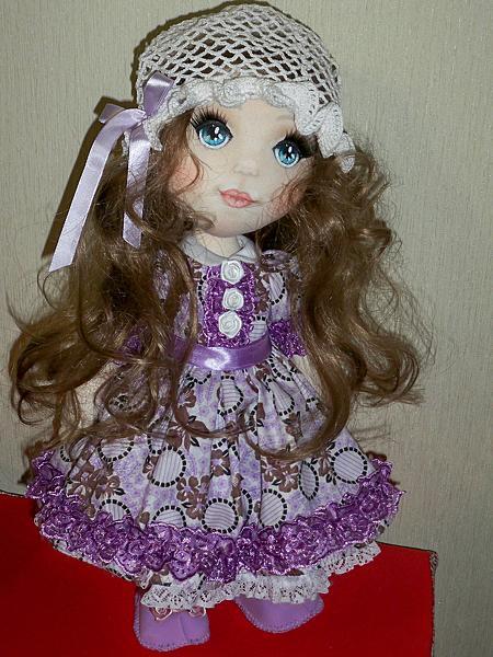 Текстильная интерьерная кукла. Фото 2