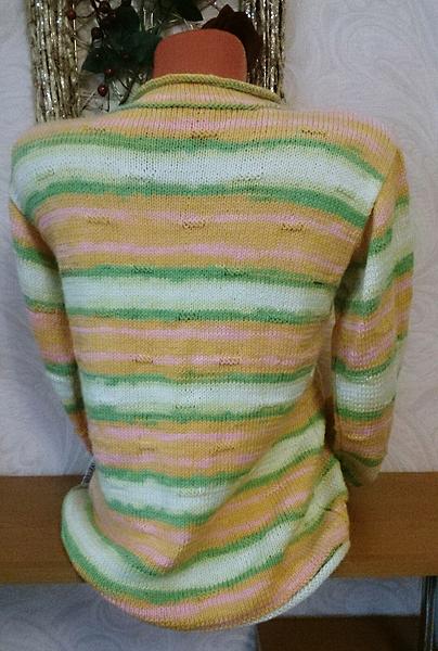Вязаный женский свитер. Кофты и свитера - ручной работы. Фото 4