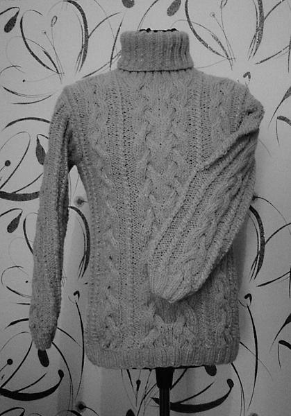 Вязаный свитер. Кофты и свитера - ручной работы. Фото 6