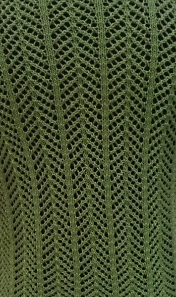 Вязаный летний джемпер из хлопка. Кофты и свитера - ручной работы. Фото 4