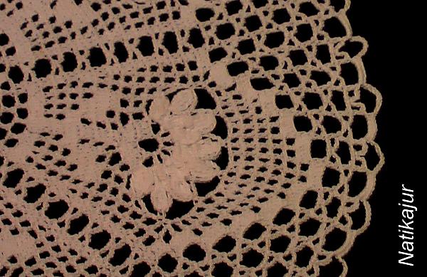 Салфетка "Подснежников нежнейшие цветы". Текстиль, ковры - ручной работы. Фото 3