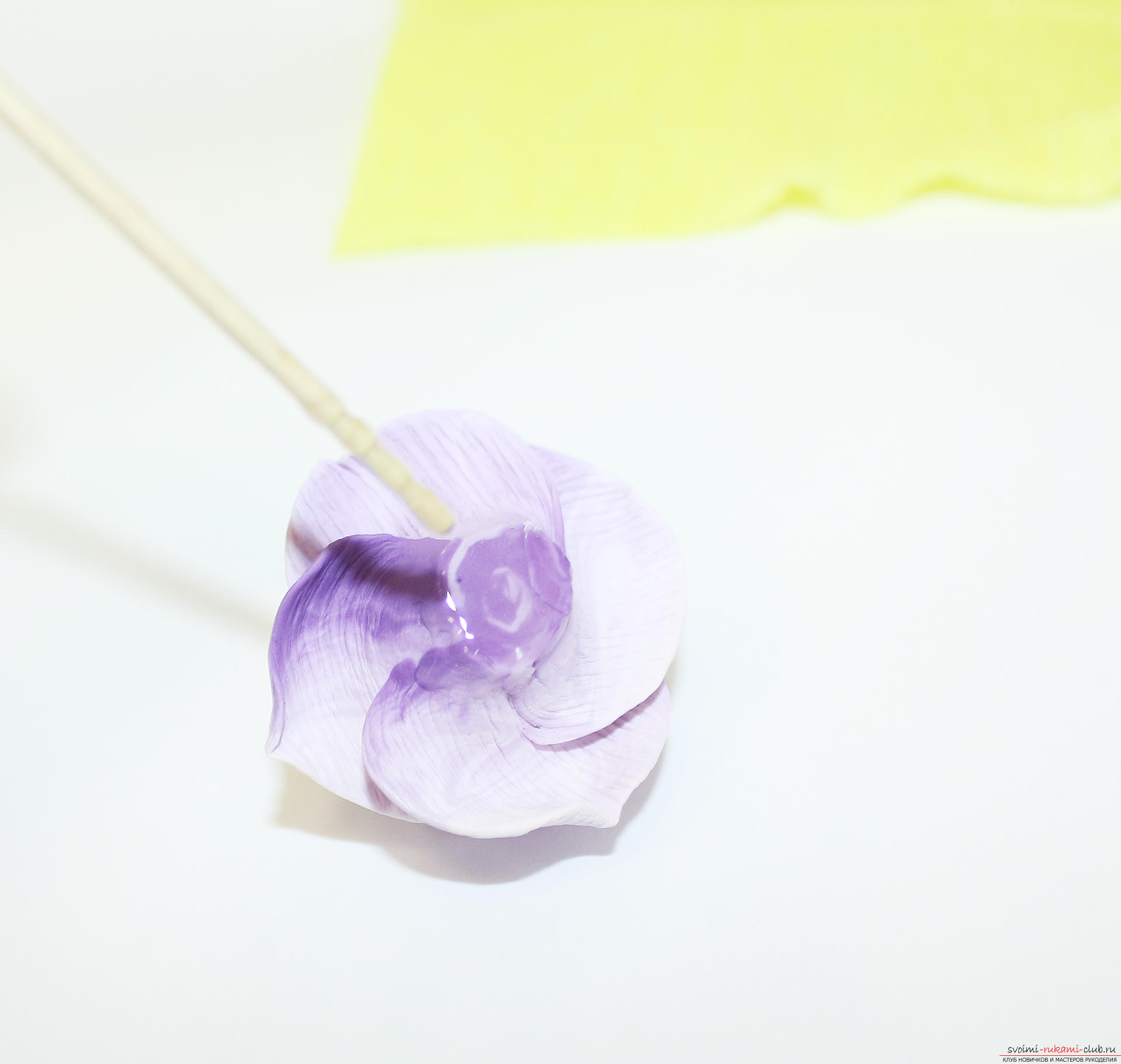 Этот мастер-класс с фото и описанием научит как сделать цветы - розы - из полимерной глины в технике текстурирование.. Фото №70