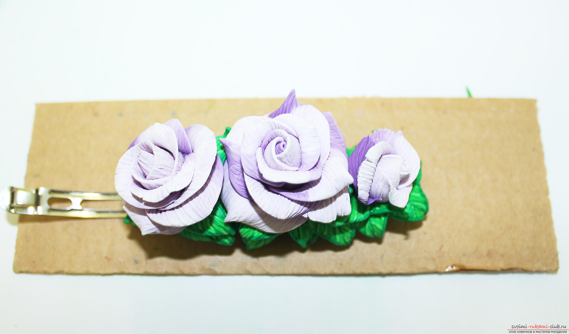 Этот мастер-класс с фото и описанием научит как сделать цветы - розы - из полимерной глины в технике текстурирование.. Фото №81