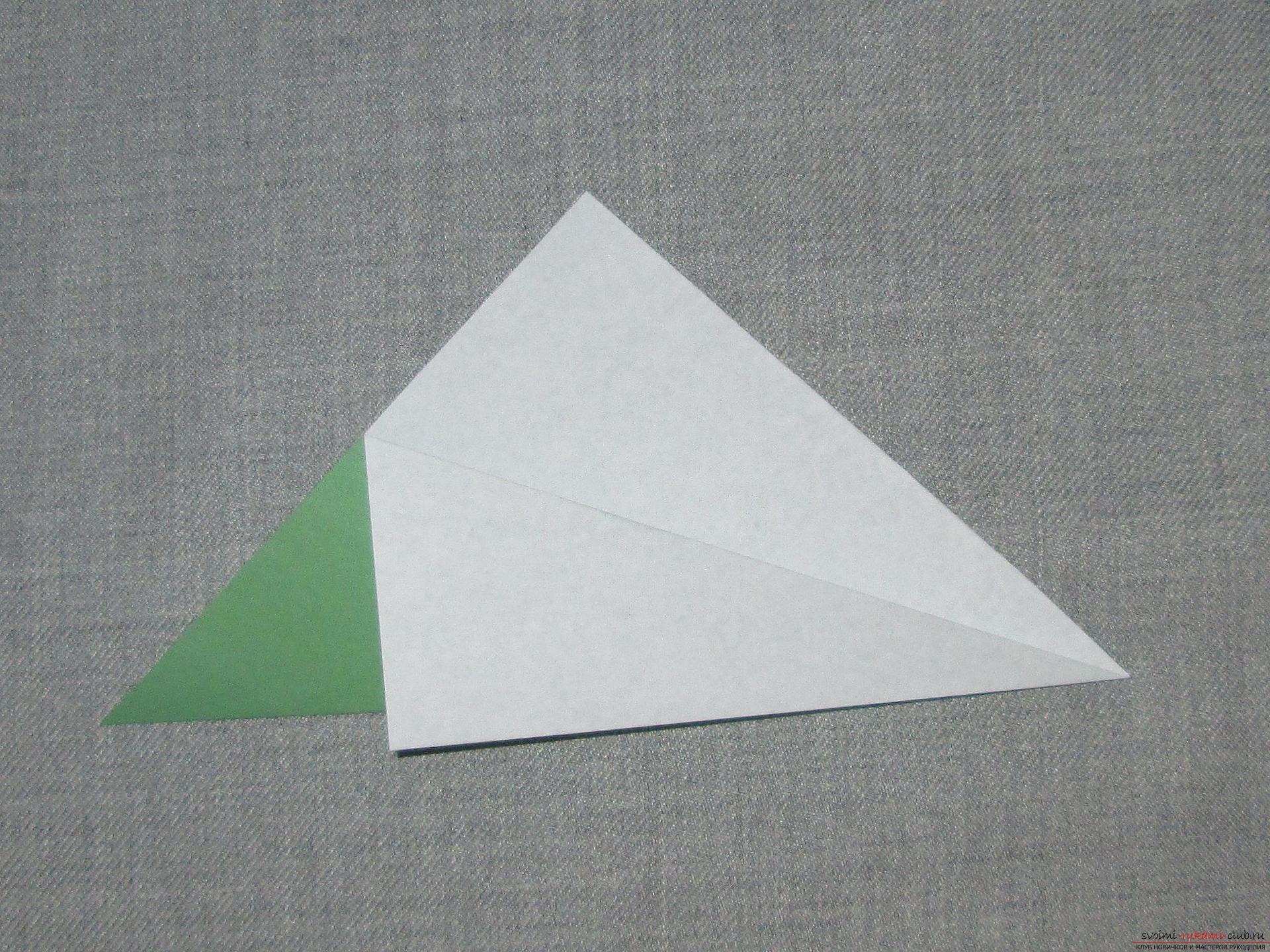 Этот подробный мастер-класс оригами из бумаги для детей 4 лет научит как сделать своими руками стаканчик.. Фото №6