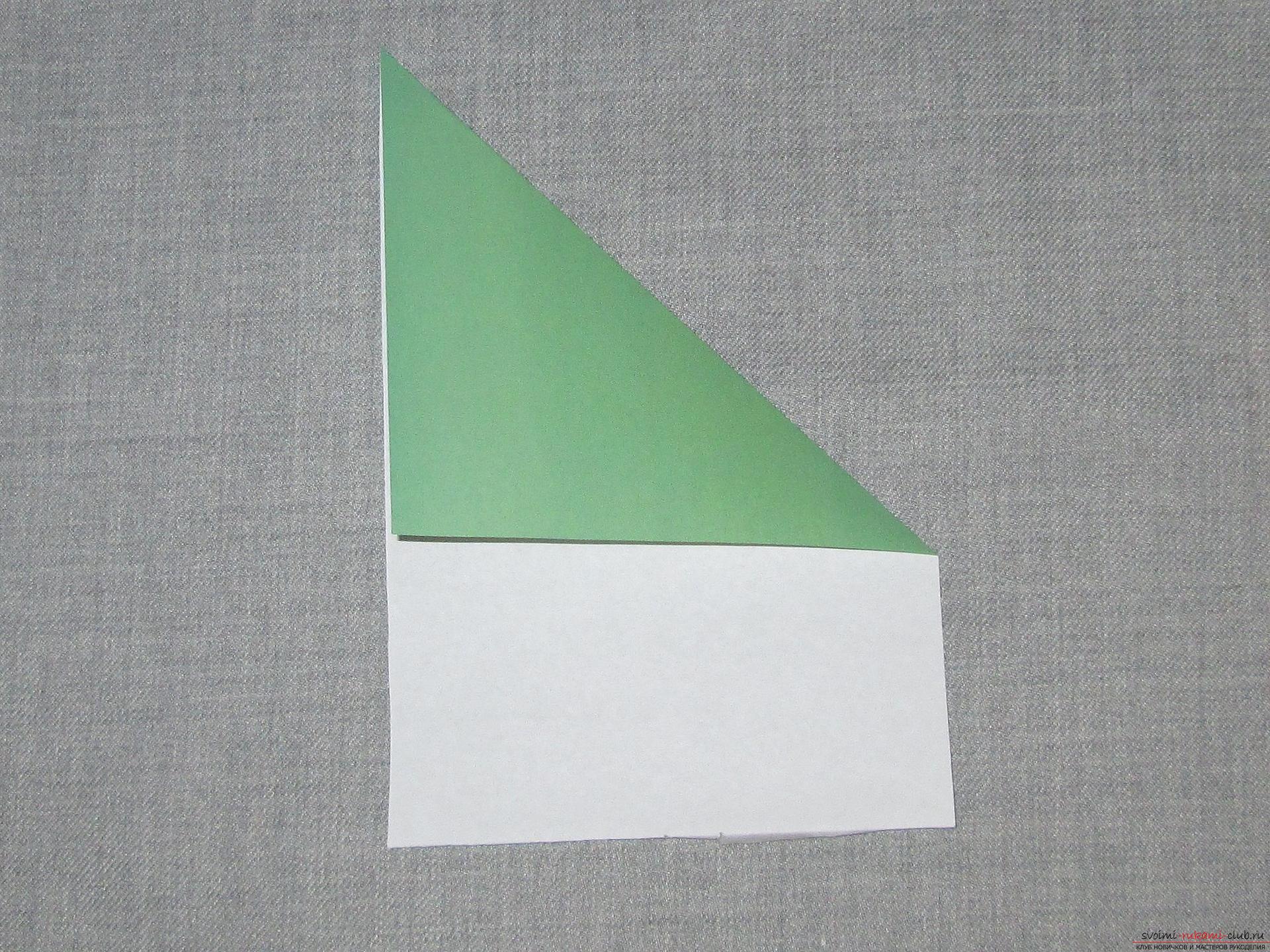 Этот подробный мастер-класс оригами из бумаги для детей 4 лет научит как сделать своими руками стаканчик.. Фото №3