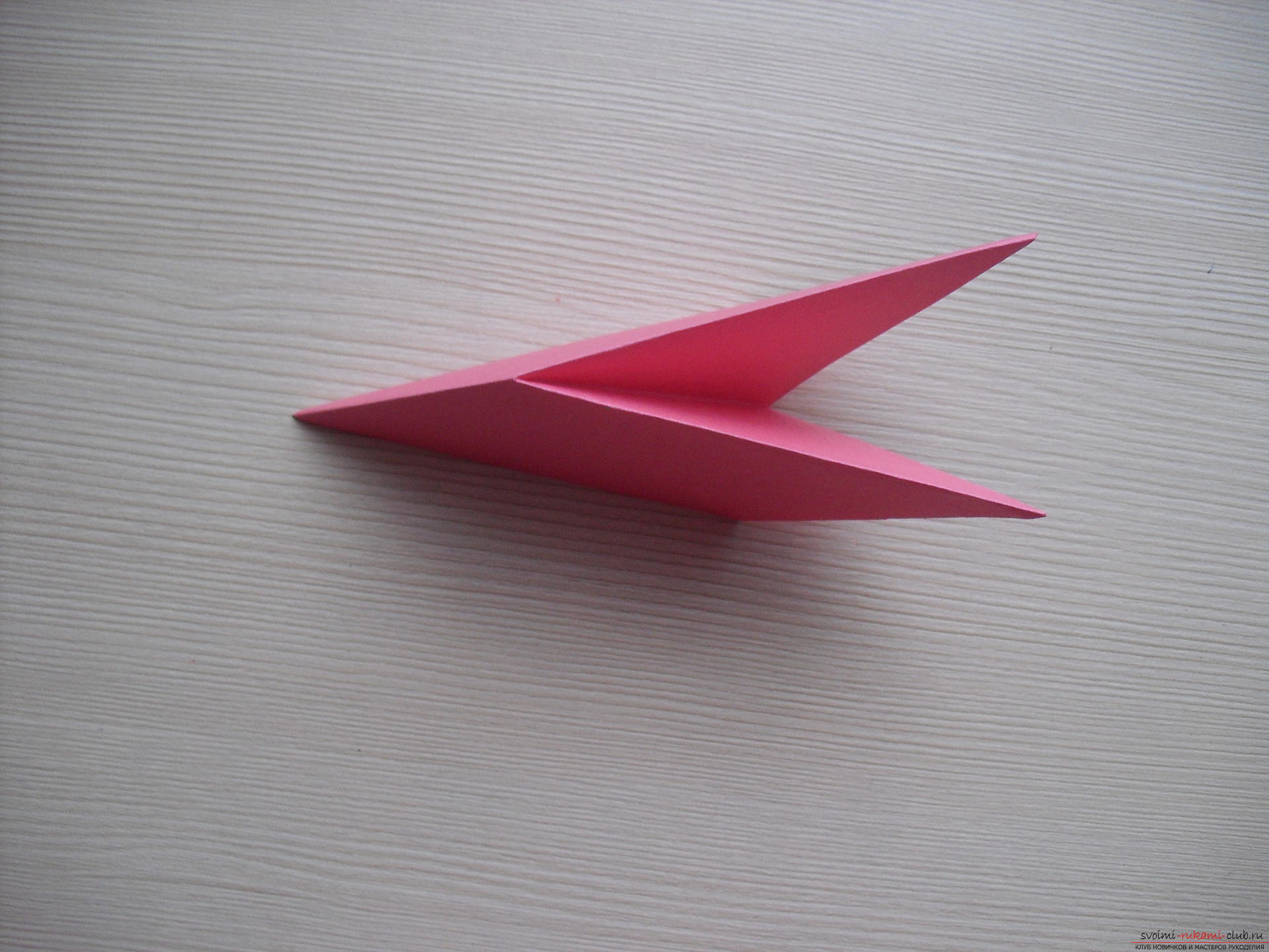 Этот мастер-класс расскажет как создать простое модульное оригами - трансформер.. Фото №9