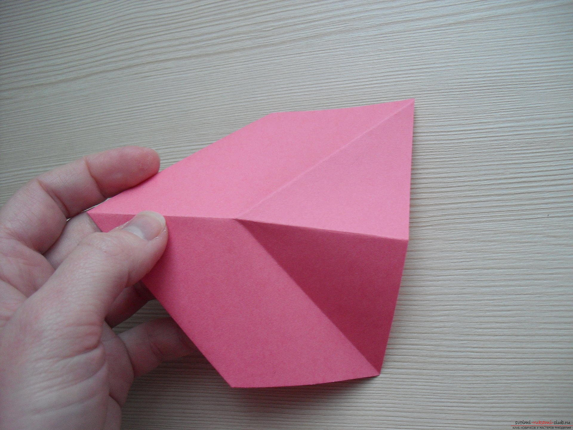 Этот мастер-класс расскажет как создать простое модульное оригами - трансформер.. Фото №7
