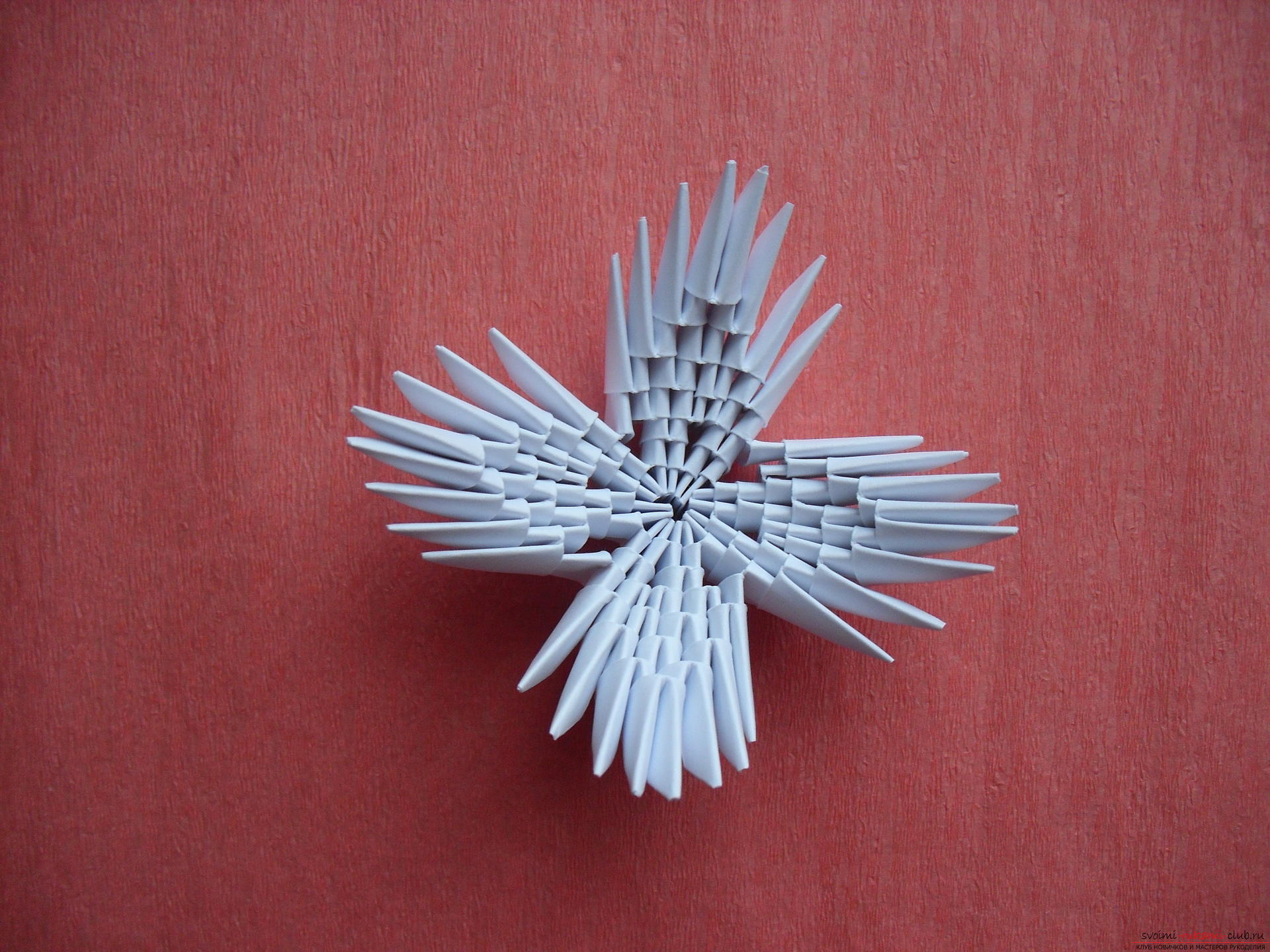 Этот мастер-класс модульного оригами со схемой поможет изготовить цыпленка.. Фото №20