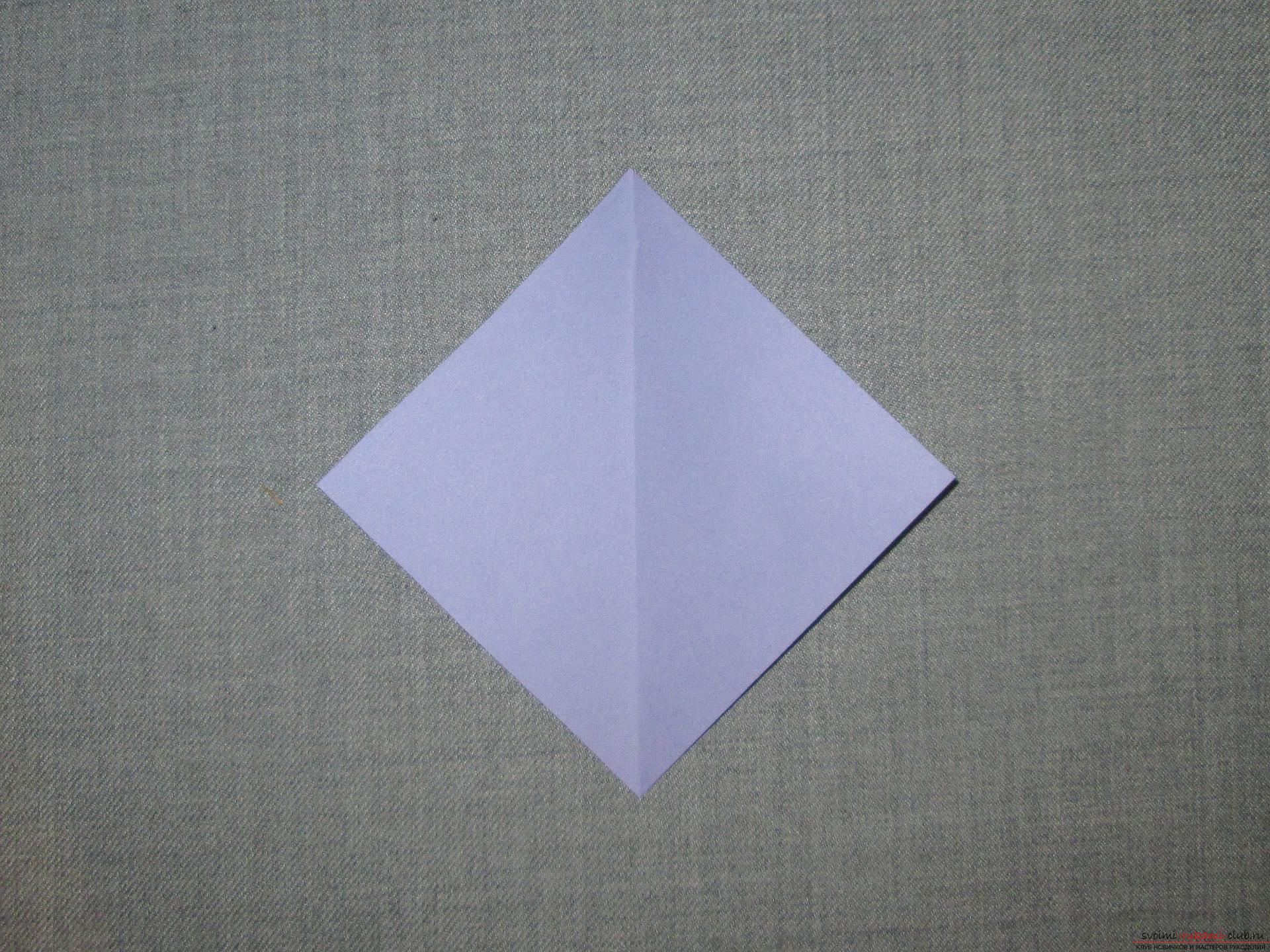 Этот подробный мастер-класс оригами из бумаги для детей 4 лет научит как сделать своими руками зайчика.. Фото №6