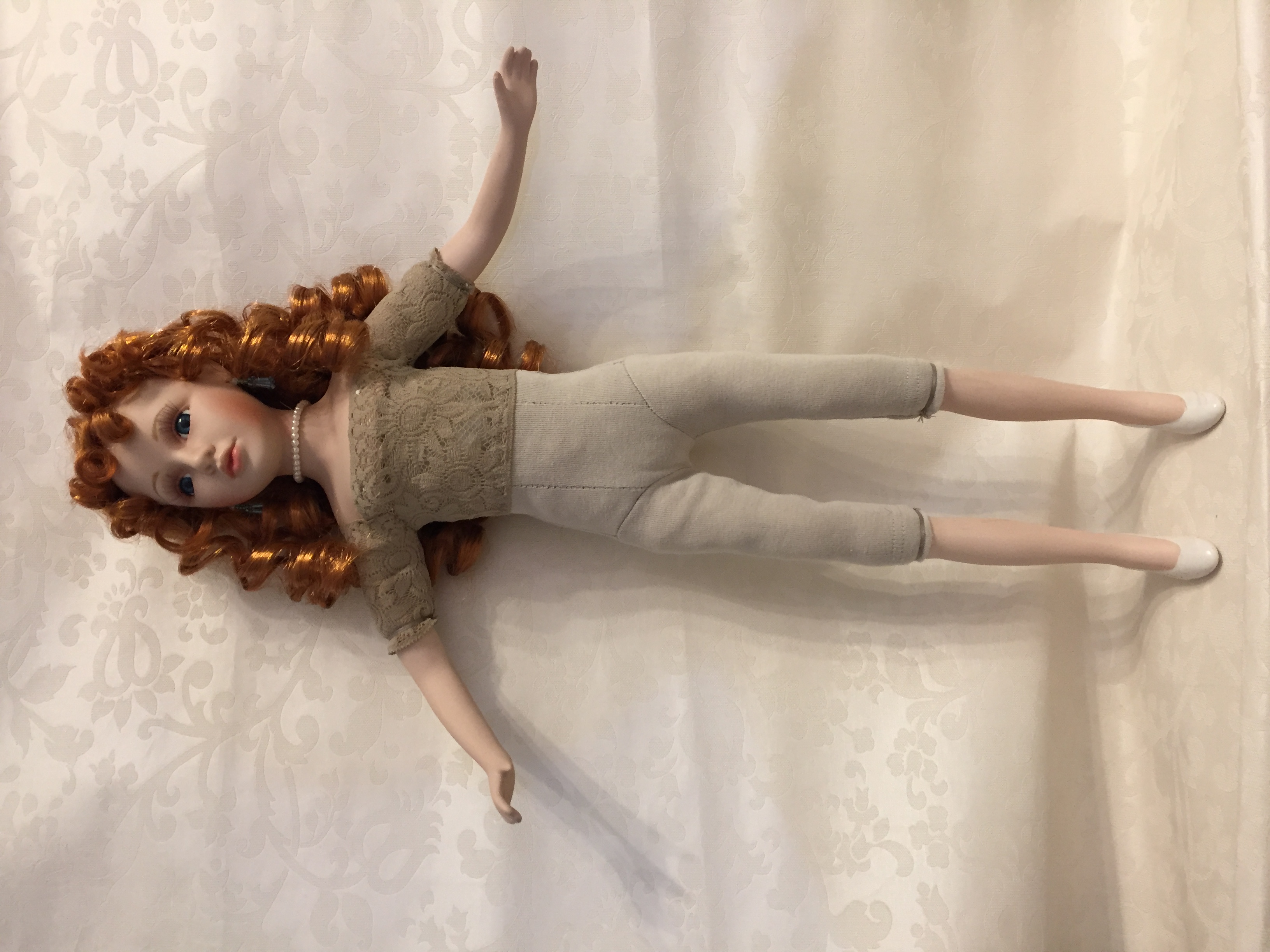 Коллекционная кукла своими руками. Фото №1